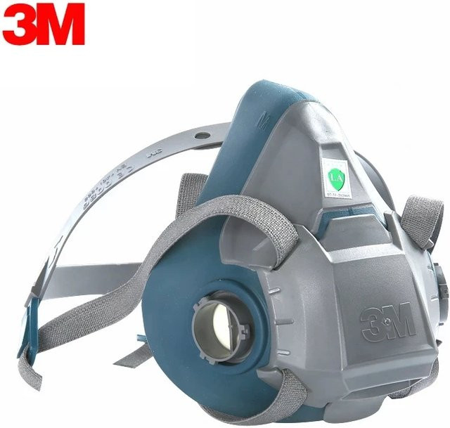 3M Halbgesichts-Atemschutzmaske 6502/6502QL zum Schutz gegen Spray und Formaldehyd - Bild 1