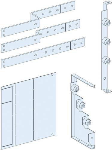 Schneider Electric LVS04483 PrismaSeT-P Anschlussverlängerung ComPacT NS630b-1000, 3polig, Festeinbau, horizontale Anschlusseinheit, grau - Bild 1