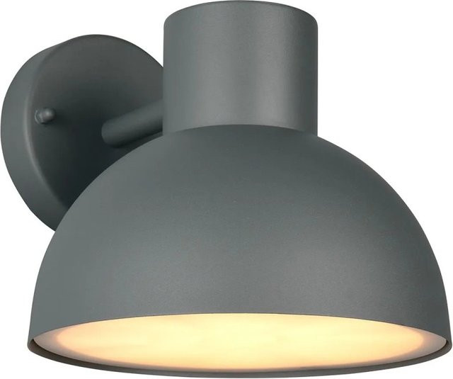 Trio LED-Wandleuchte Elbe in Anthrazit aus Aluminium für Balkon, Terrasse und Hausfassade, B/H/T: 20 x 24 x 18,5 cm - Bild 1