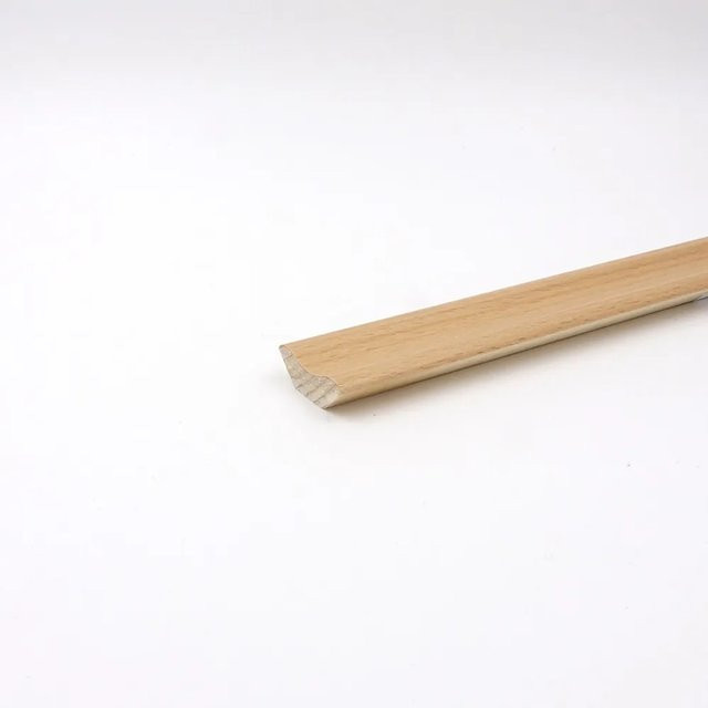 Döllken Profiles Sockelleiste aus Massivholz, furniert in Buche, Farbe: Beige/Braun, B/H/L: 2,5 x 2,5 x 250 cm - Bild 1