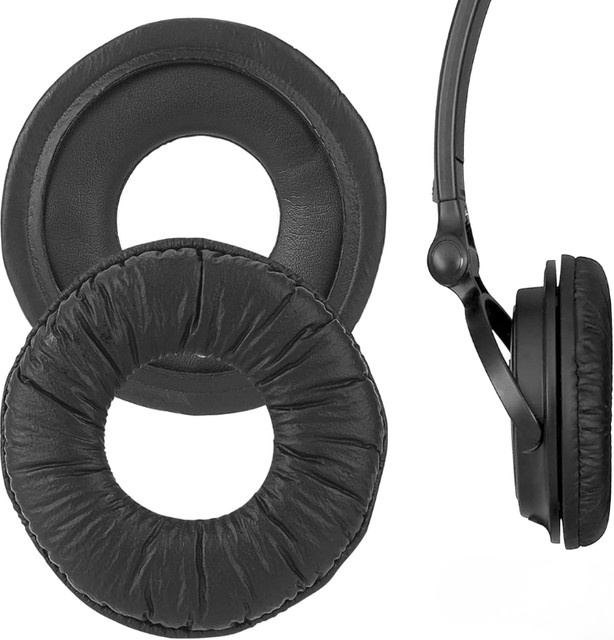 Sony Ersatz-Ohrpolster aus weichem Schaumstoff für MDR-ZX100 ZX110 ZX300 V150 V300 Kopfhörer in Schwarz - Bild 1