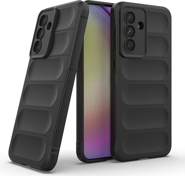 Stoßfeste Silikon-Schutzhülle für Samsung Galaxy A56 A36 A26 A16 A06 M16 M06 M35 M55 M15 A55 A35 A15 F16 F06 A05 A05S in Schwarz - Bild 1