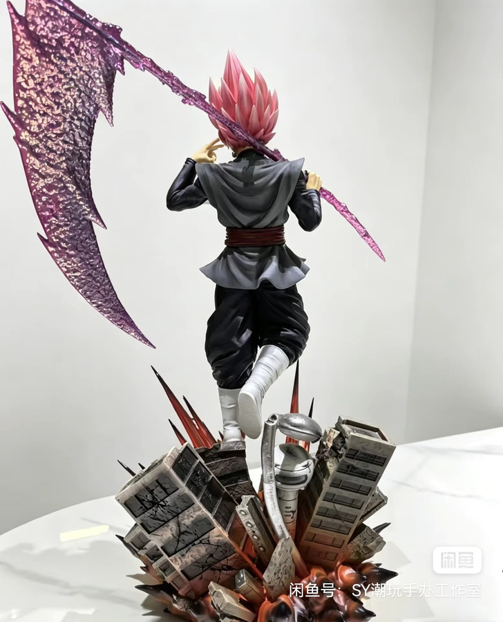 Jt Studio Toys Dragon Ball Zamasu Goku Black Figur, Sammlermodell, Kunststoff - Bild 5