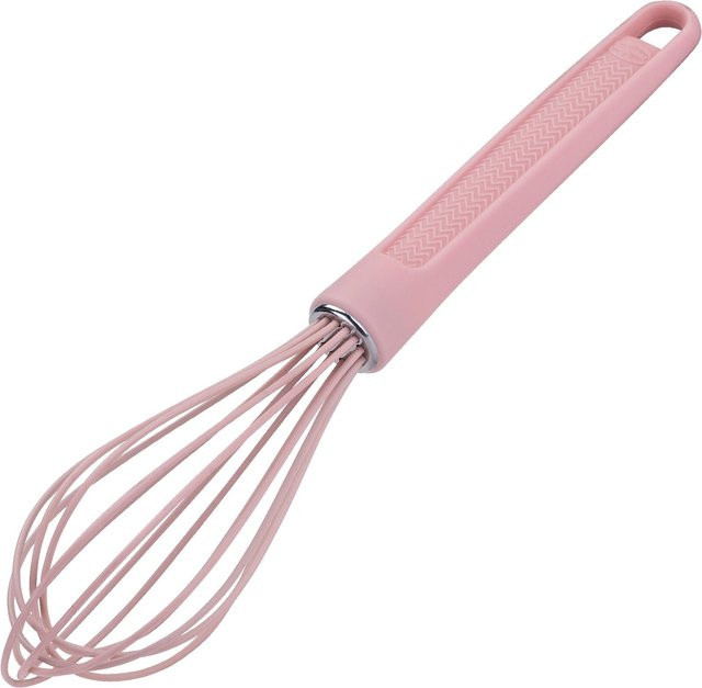 Dr. Oetker Schneebesen Vintage Oster Manufaktur aus Silikon und Edelstahl in Pink - Bild 1