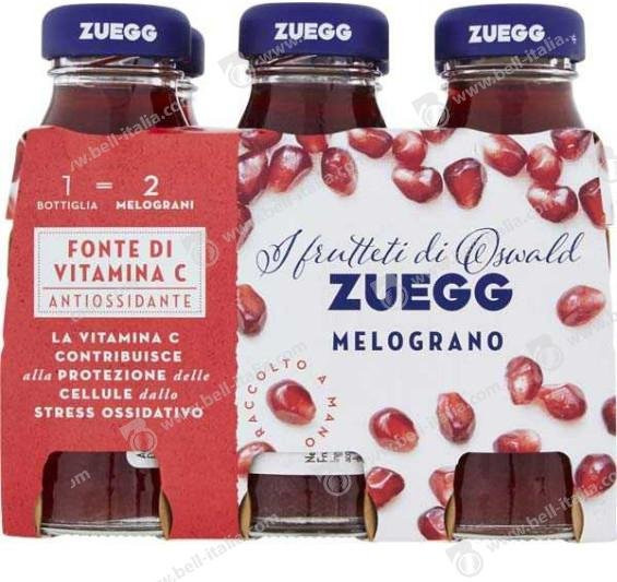 Zuegg Granatapfelsaft, 6 x 0,125 l - Bild 1