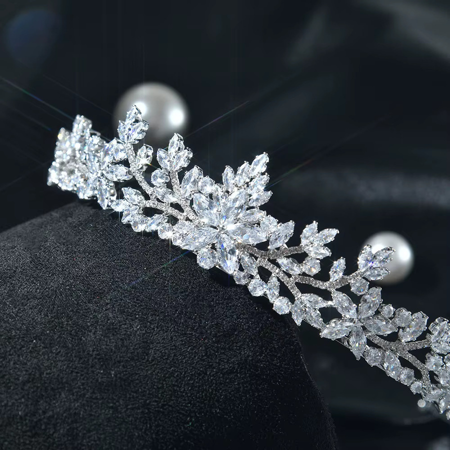 urbanlife Diadem-Haarschmuck, Kristall, Damen - Bild 2