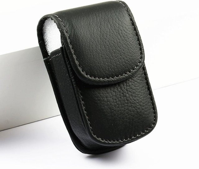 Herren Brillenetui PU, Grau - Bild 1
