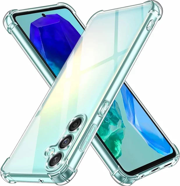 Stoßfeste Silikonhülle für Samsung Galaxy A07 A17 5G A16 A06 A15 A25 A35 A55 A26 A36 A56 M15 M35 M55 M34 in Transparent - Bild 1
