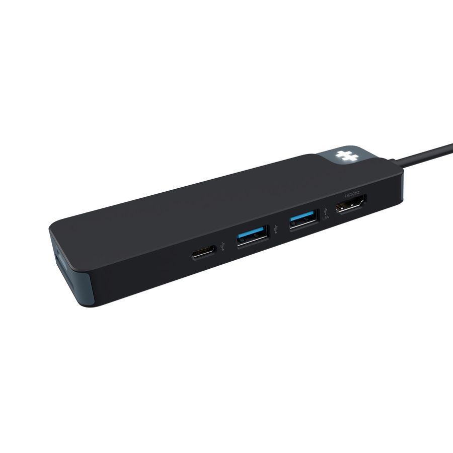 Targus Dockingstation HyperDrive Flex 8 in Schwarz mit USB-C, USB-A, HDMI 4K UHD und 3,5 mm Klinkenanschluss - Bild 2
