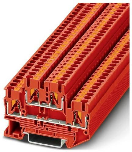 Phoenix Contact Doppelstockklemme Rot 50 Stück - Bild 1