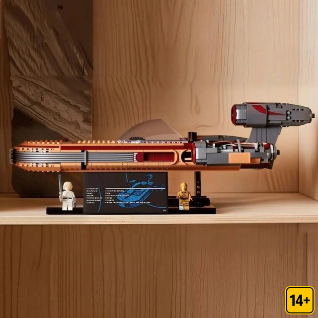 Hot Toys Star Wars Luke Skywalkers Landspeeder, Fahrzeug, 1890 Teile - Bild 1