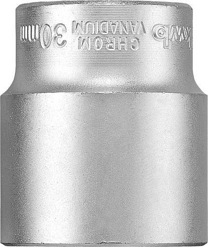 Kwb Steckschlüsseleinsatz 30mm 1/2 Zoll aus Chrom-Vanadium in Silber - Bild 1