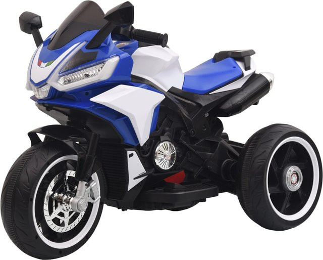 COFI 1453 Kinder Dreirädriges Motorrad 12V mit Bluetooth MP3 USB Funktion LED Licht - Bild 1