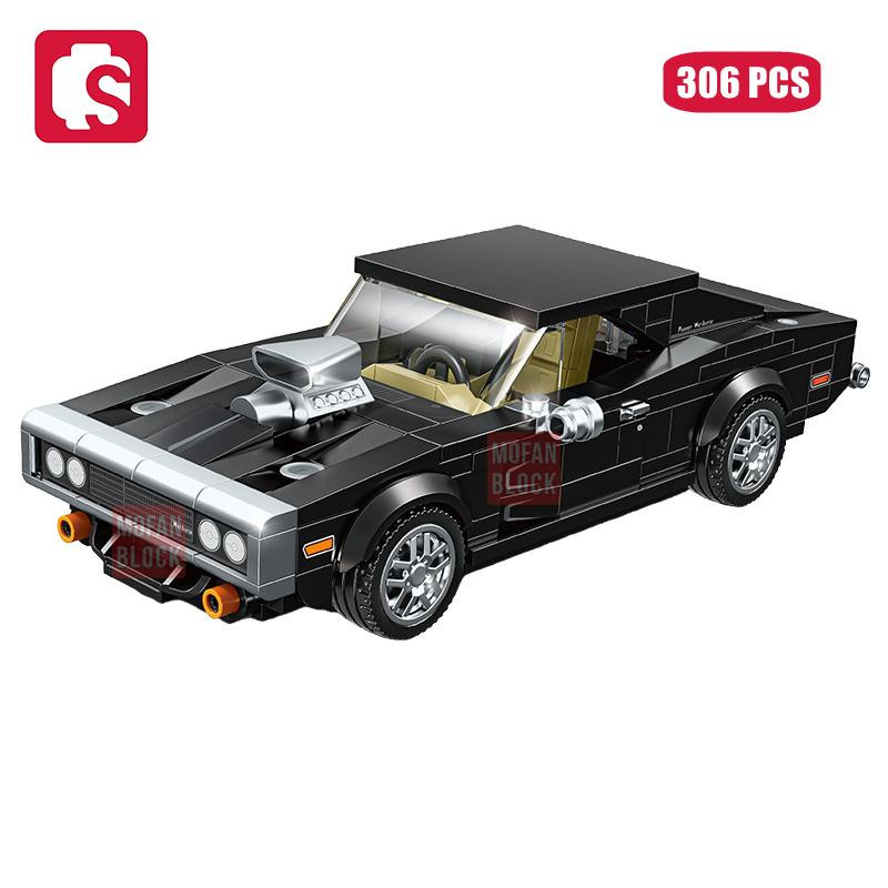 SEMBO BLOCK Technisches Sportwagen Supercar Modell Baustein 6-12 Jahre - Bild 3