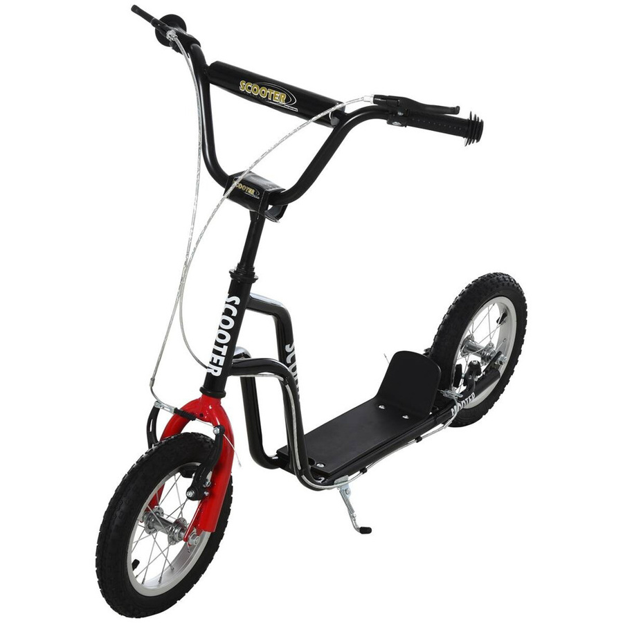 HOMCOM Kinderroller schwarz mit verstellbarem Lenker - Bild 5