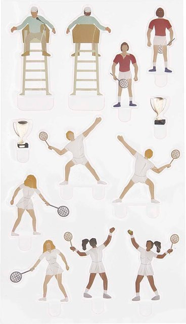 Rico Design Figurico Gelsticker Tennisspieler - Bild 1