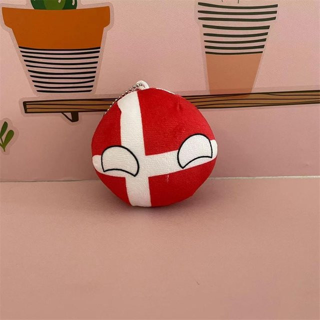 Fashnics Polandball Plüschtier, Stoffpuppe, 10cm, ab 14 Jahren - Bild 1