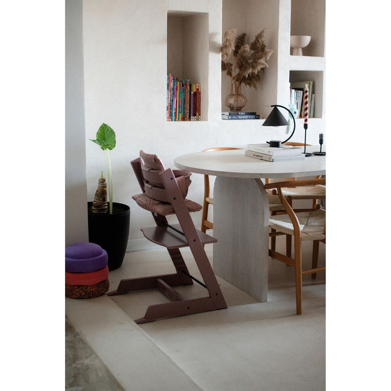 Stokke Tripp Trapp Bundle Treppenhochstuhl in Purple inklusive Babyset und Tray aus Buchenholz - Bild 2