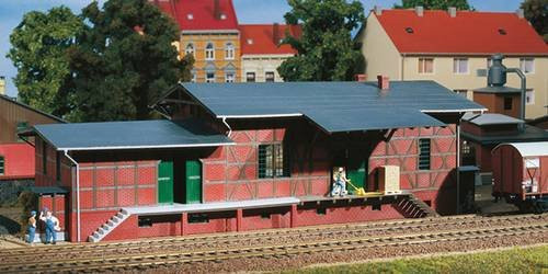 Auhagen Güterschuppen Bahnhof Modell H0