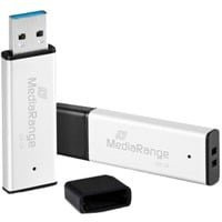MediaRange MR1902 USB-Stick 128 GB USB Typ-A 3.0 Schwarz Silber - Bild 1