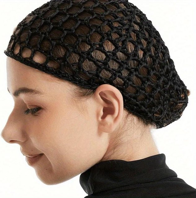 Haarnetz Kappe, Damen, Black, mesh Woven - Bild 1