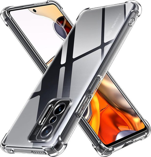Techsuit stoßfeste Schutzhülle für Xiaomi 11T und Xiaomi 11T Pro in Transparent - Bild 1