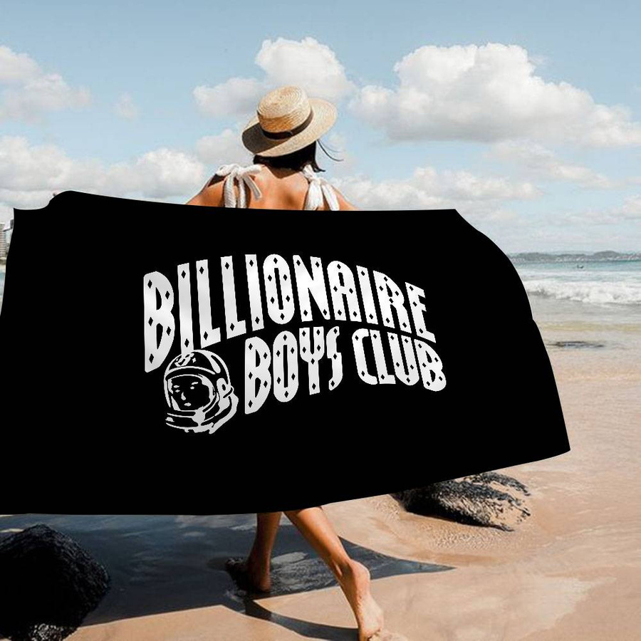 Billionär Mikrofaser Strandtuch und Decke aus Baumwolle, schnelltrocknend und super saugfähig, Grafik-Design, B/T: 30 x 30 cm - Bild 5