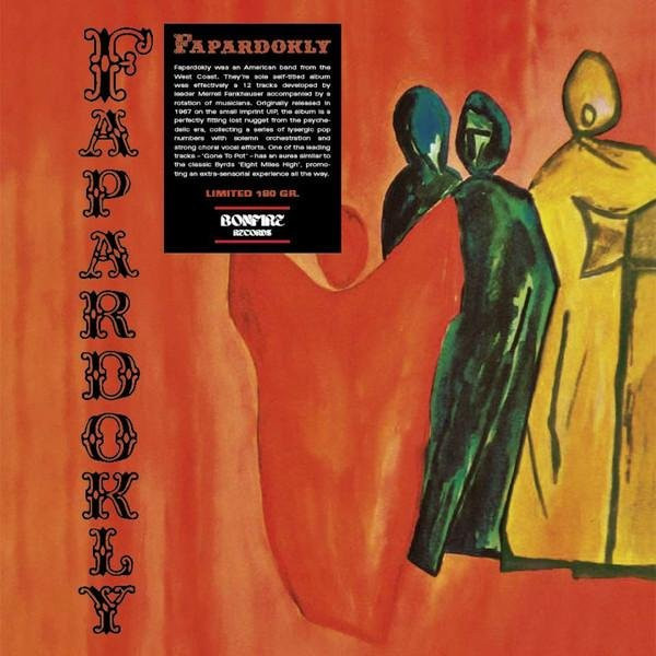 Fapardokly LP Schallplatte Bonfire Records 2022 Rock Schwarz - Bild 1