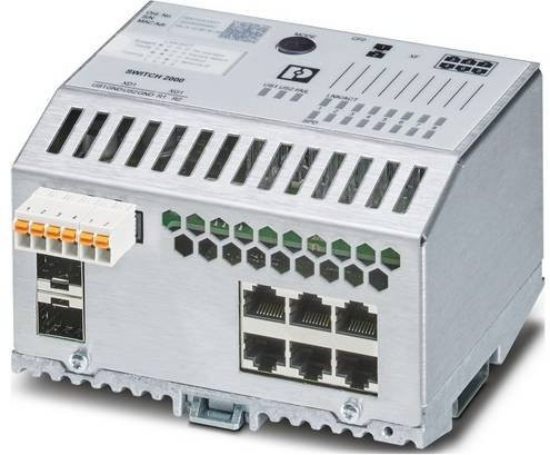Phoenix Contact 1043491 FL SWITCH 2506-2SFP Industrial Ethernet Switch in Silber - Bild 1