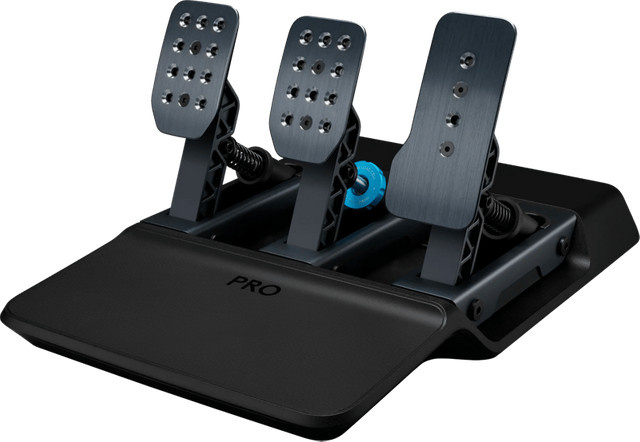 Logitech G PRO Pedalset Racing Pedals in Schwarz für PC, PlayStation und Xbox - Bild 1