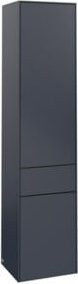 Villeroy & Boch Hochschrank Subway 3.0 in Weiß und Grau, Wandmontage, B/T/H: 40 x 36,2 x 171 cm - Bild 1