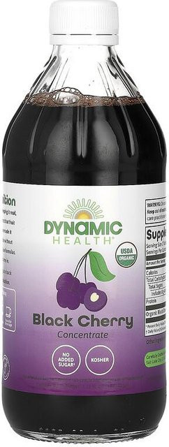 Dynamic Health Schwarzkirschkonzentrat Sirup 0,473 l - Bild 1