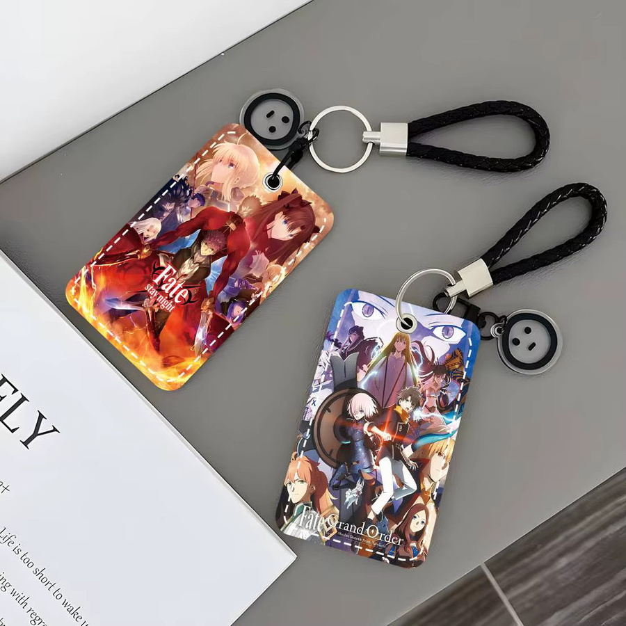 Fate Grand Order Kartenetui Schlüsselanhänger, Leder - Bild 2