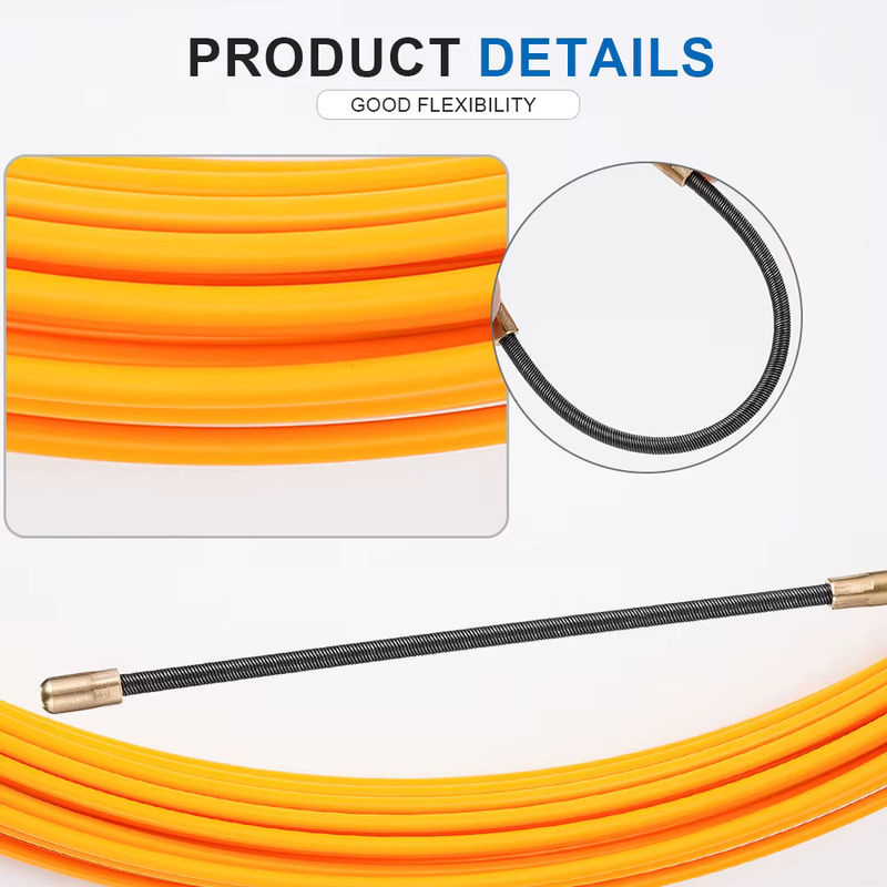 Gelbes Glasfaser-Kabelziehband 3mm für Elektroinstallationen - Bild 3