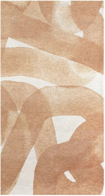 Lola&Moi Teppich Tan in Rose mit modernem Muster, B/T: 80 x 150 cm - Bild 1