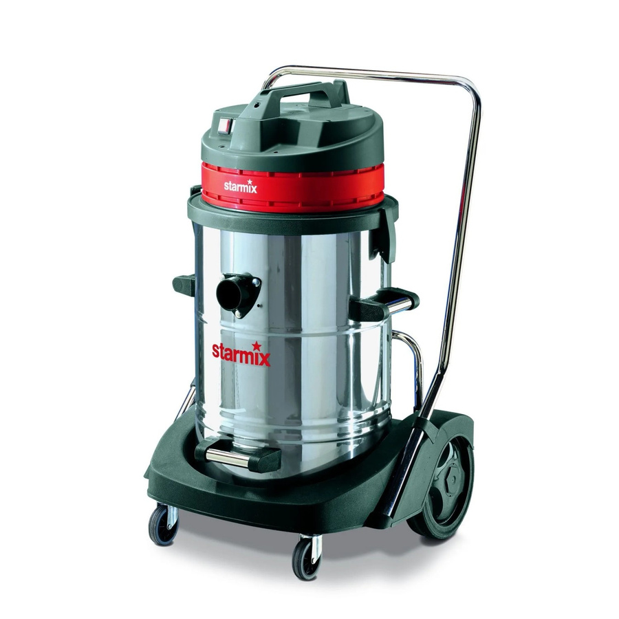 Starmix Profi-Powersauger GS 3078 PZ Nass/Trocken mit 78l Edelstahl-Behälter und 3 Motoren - Bild 2