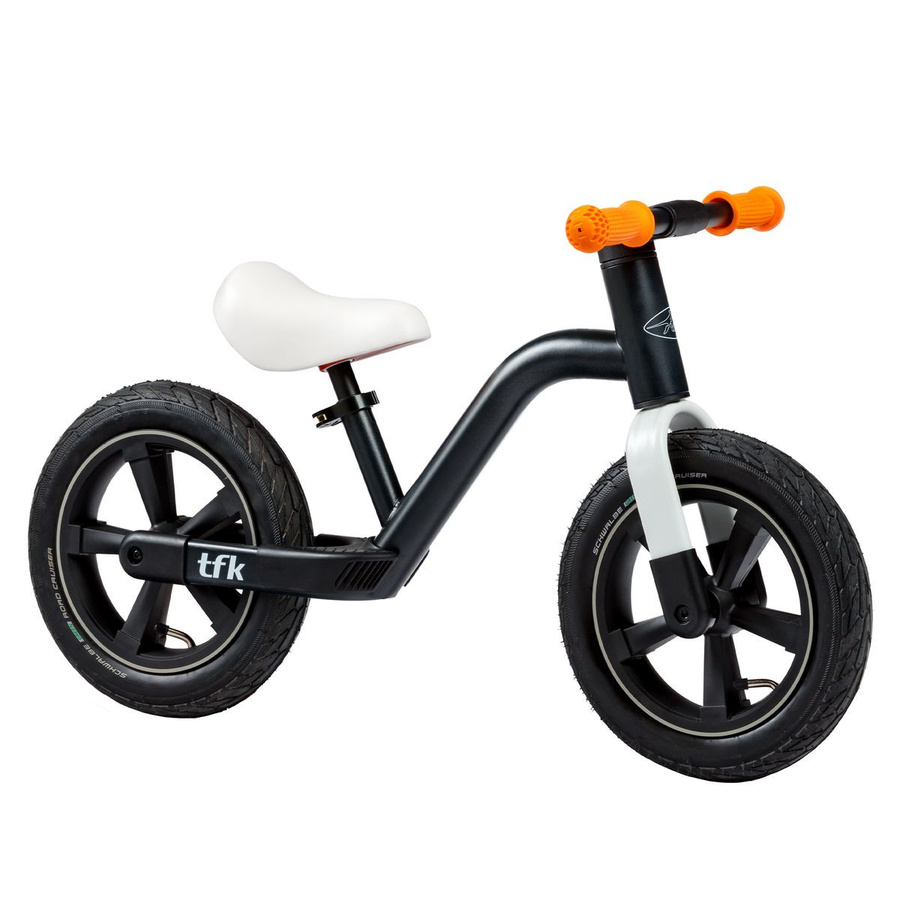 TFK Laufrad Balance Bike mit Luftreifen und verstellbarem Sattel in Orange - Bild 1
