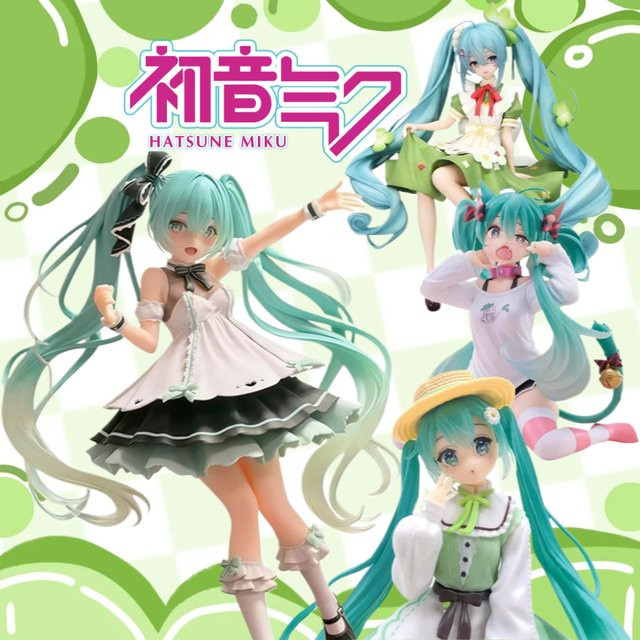 Bandai Hatsune Miku Anime Actionfigur, Kunststoff, Einzelfigur - Bild 1