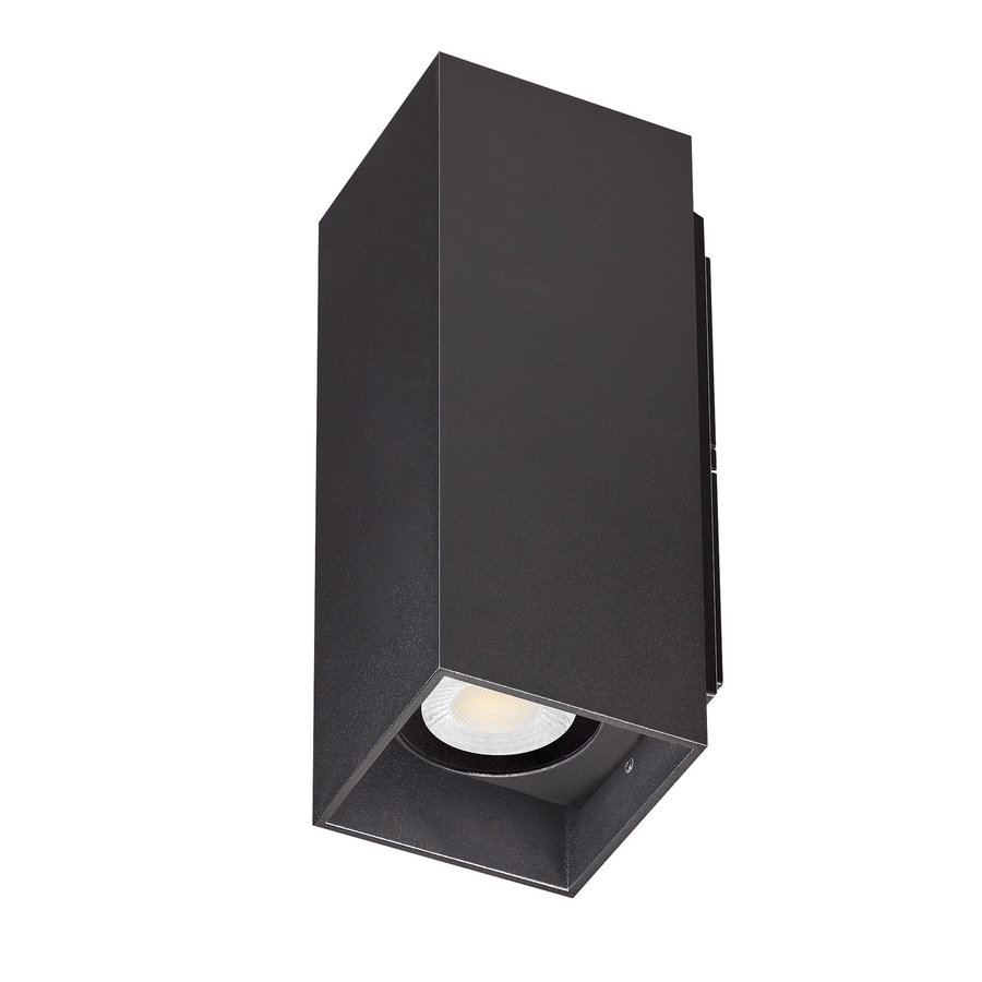 Luxvenum Signature Out Wandleuchte Up & Down in Schwarz aus Aluminium, 24V LED Außenleuchte IP65, dimmbar - Bild 1