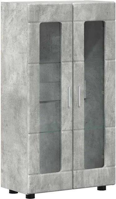 vidaXL Sideboard FLORIN in Betongrau, modernes Design aus Holzwerkstoff, B: 55,5 cm, T: 29 cm, H: 103 cm - Bild 1