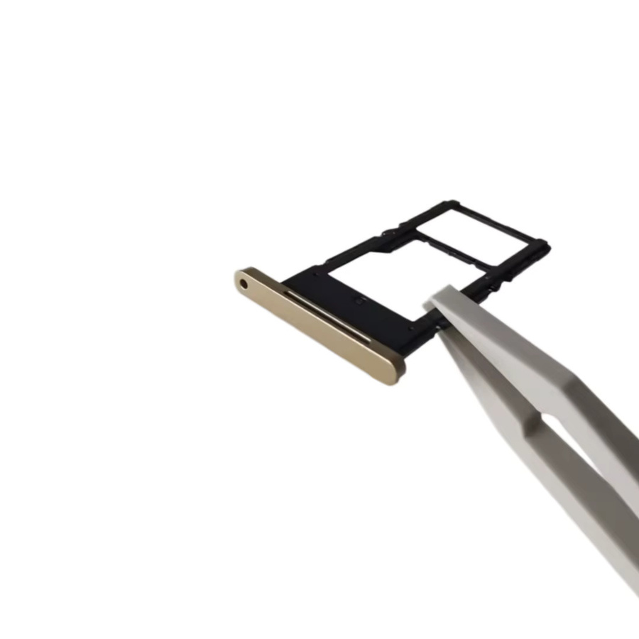 Original SIM-Kartenhalter für Oukitel C68 Plus Smartphone in Gold - Bild 1