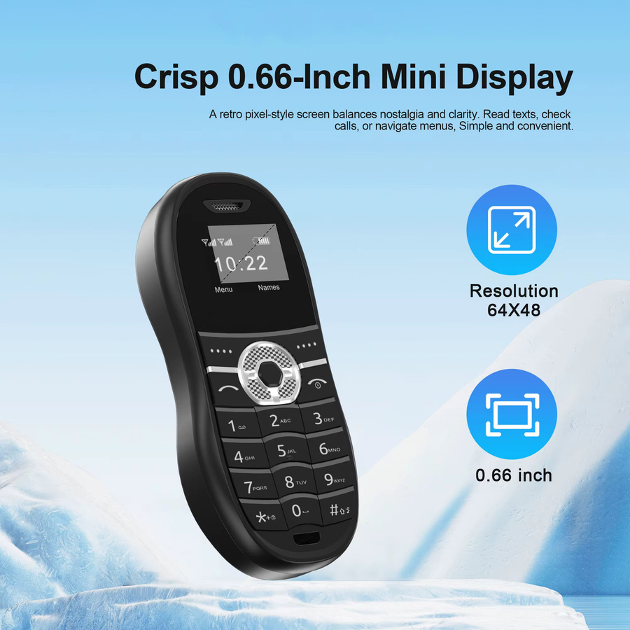 SERVO X18 Mini Sportwagen Mobiltelefon in Rot mit 2G GSM, Anrufaufzeichnung und Dual-SIM-Standby als Kinderhandy - Bild 4