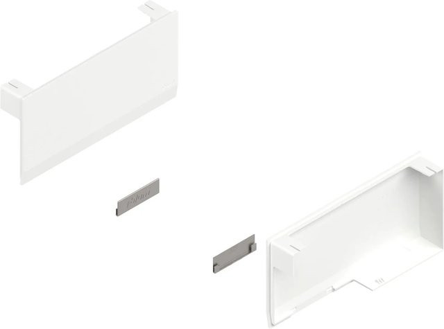 Blum Abdeckkappen-Set Aventos HK top aus Kunststoff in Weiß - Bild 1