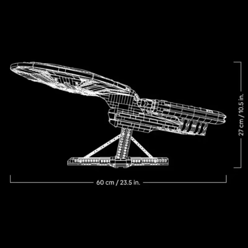 Moc Star Trek Enterprise, Bausteine, 3600 Teile, ab 14 Jahren - Bild 4