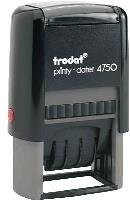 Trodat Printy-Dater 66306 Datumstempel in Grün/Schwarz mit B/H: 41 x 24 mm - Bild 1