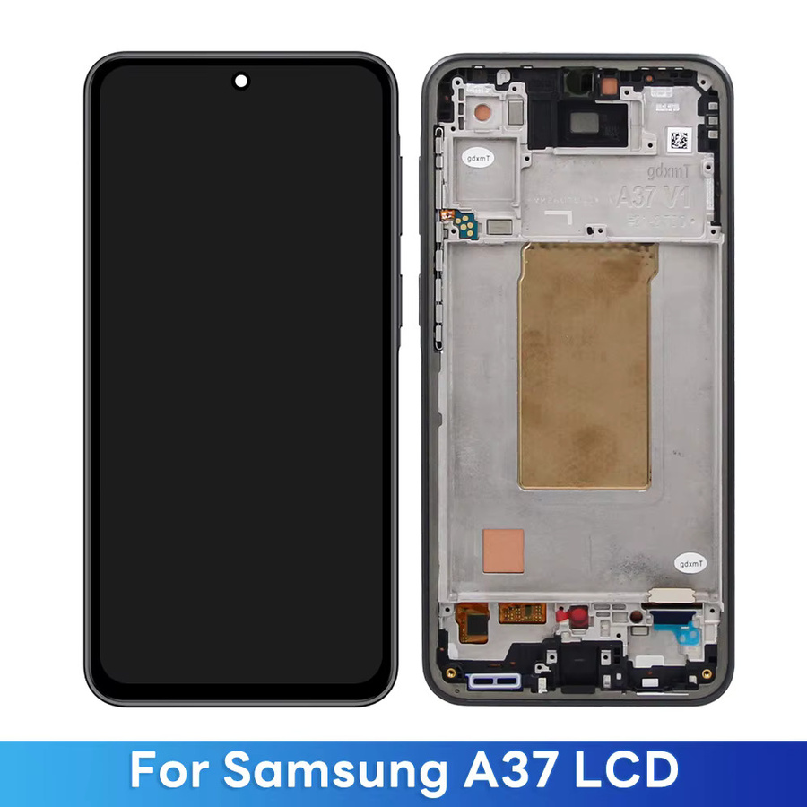 Samsung A37 5G LCD Display mit Touchscreen Digitizer in Schwarz für SM-A376E und SM-A376B als Bildschirmersatz - Bild 3