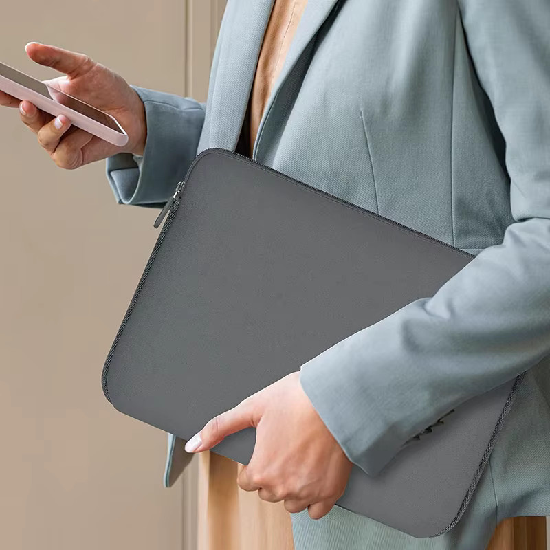 IPUMYNO Laptoptasche in Schwarz für Xiaomi Lenovo Dell MacBook Air Pro Retina 13 14 15 15,6 Zoll Notebook Computer - Bild 6