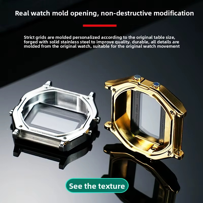 Casio Uhrenarmband Edelstahl, Silber, Klassisch - Bild 4