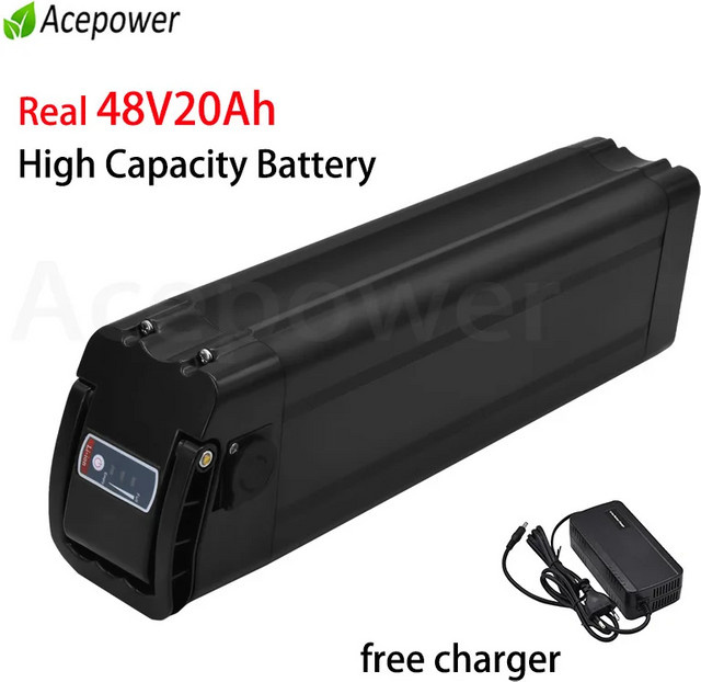 ACEBEI-POWER Elektrische Fahrrad Batterie 48V 15,6 Ah in Silber für Sinohon A20 GORTAT Q80 E-Bike - Bild 1