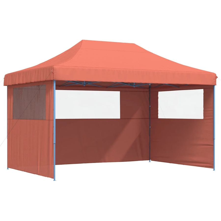 vidaXL Party-Zelt aus Oxford-Stoff in Terrakotta, B/T/H: 440 x 292 x 315 cm - Bild 2